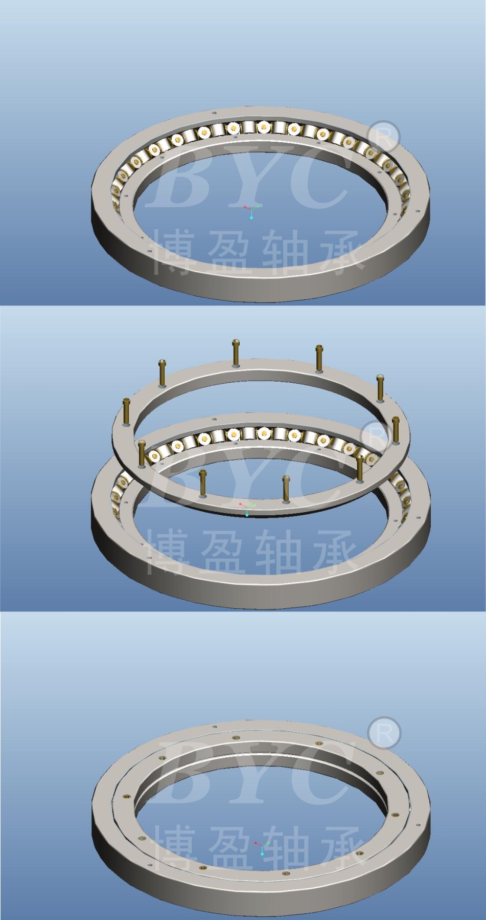 交叉圓錐滾子軸承