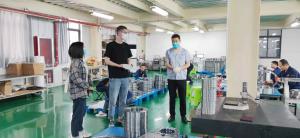 昨日，BYC博盈軸承迎來國外客戶進場參觀考察